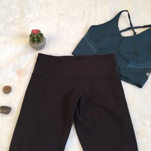 Lululemon Black Cropped Leggings